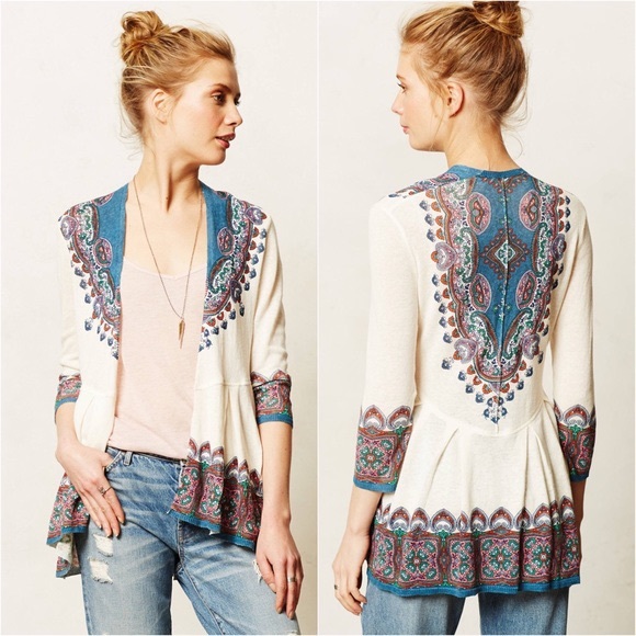 Knitted & Knotted Celophee Cardigan Anthropologie